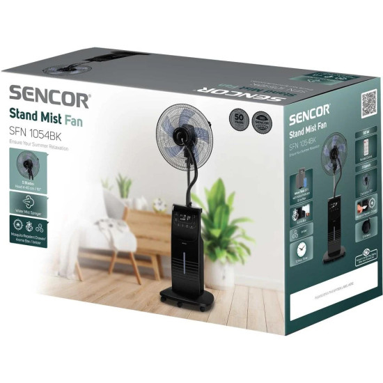 Ventilátor Sencor SFN 1054BK