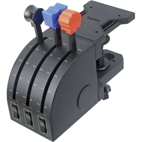Важіль управління двигуном Logitech G Saitek PRO Flight Throttle Quadrant