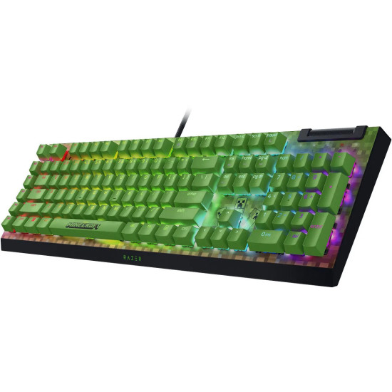 Klávesnica Razer BlackWidow V4 X Minecraft Edition