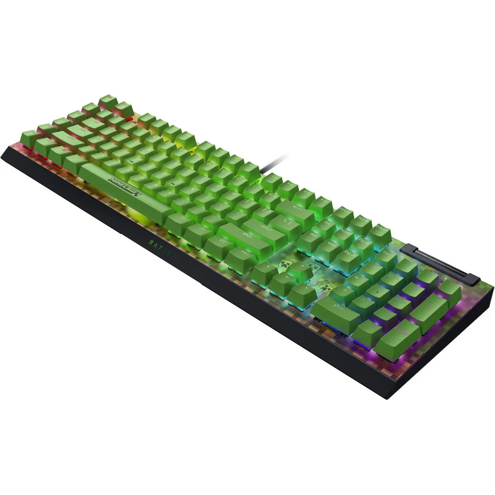 Klávesnica Razer BlackWidow V4 X Minecraft Edition