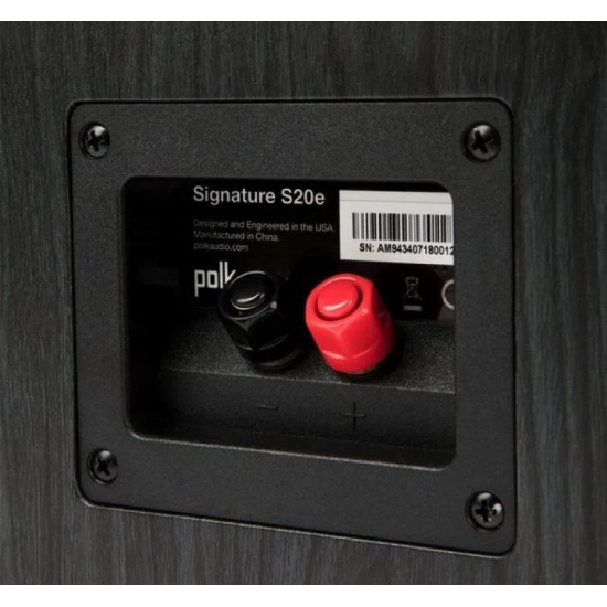 Predné akustické reproduktory Polk audio Signature S20e Black