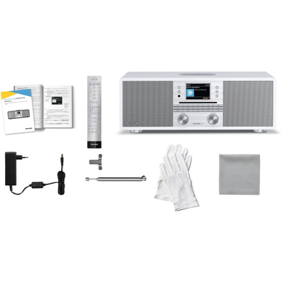 Stacionárny rádioprijímač TechniSat Digitradio 650 White-Silver