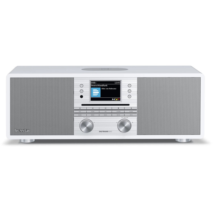 Stacionárny rádioprijímač TechniSat Digitradio 650 White-Silver