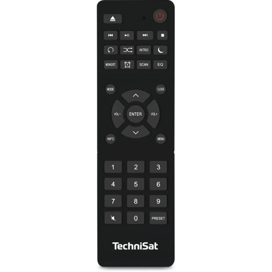 Стаціонарний радіоприймач TechniSat Digitradio 370 CD IR Black