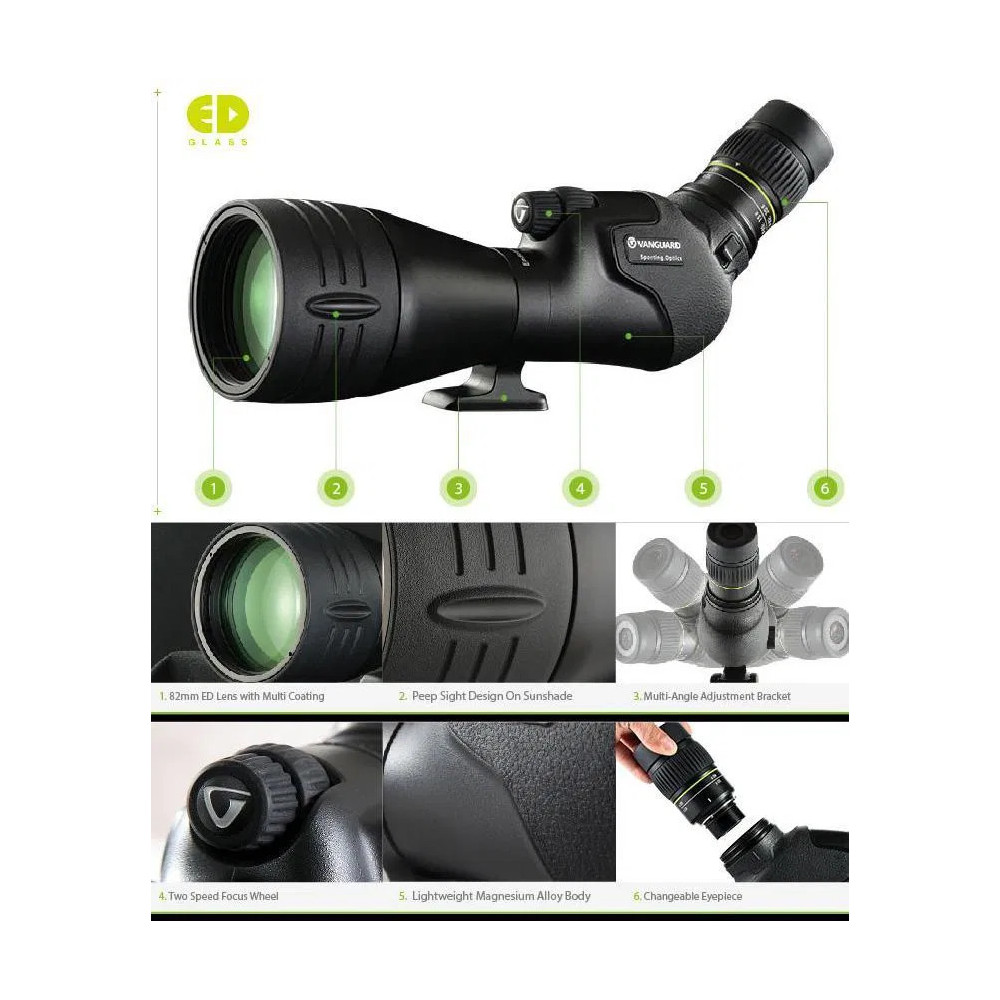 Підзорна труба Vanguard Endeavor HD 82A 20-60x82/45 WP