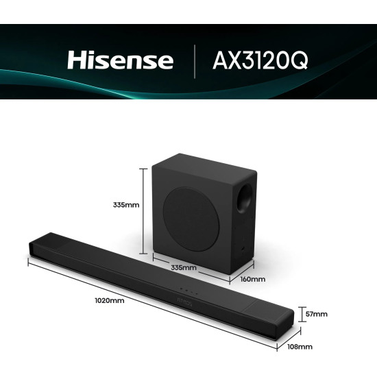 Саундбар Hisense AX3120Q