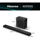 Саундбар Hisense AX3120Q