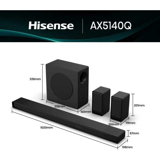 Soundbar Hisense AX5140Q