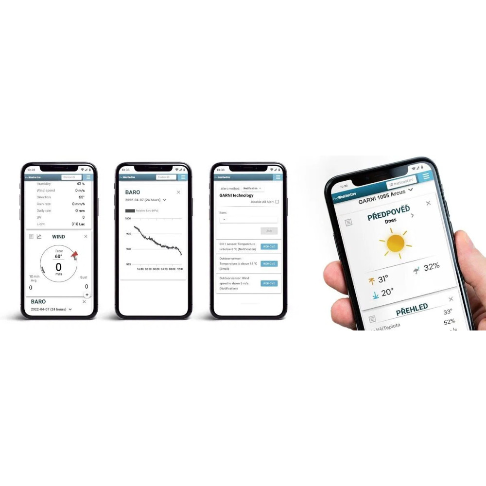 Meteorologická stanica Garni 1085 Arcus