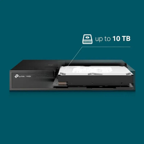 Мережевий відеореєстратор (NVR) TP-Link VIGI NVR1008H-8MP