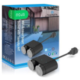 Розумна розетка NOUS A4T WiFi with Tasmota вулична