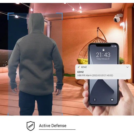 IP-камера відеоспостереження EZVIZ HB8 2K+