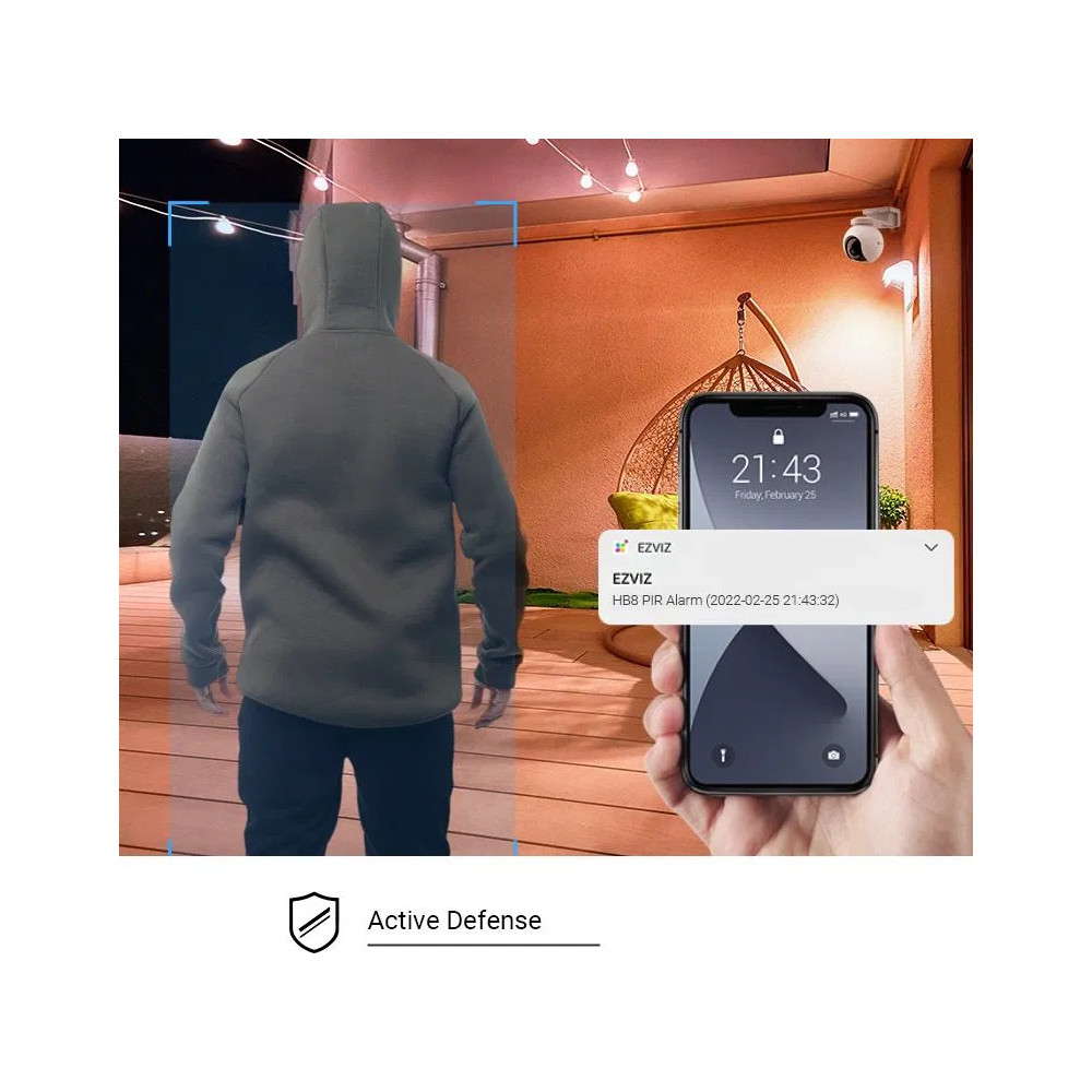 IP kamera EZVIZ HB8 2K+