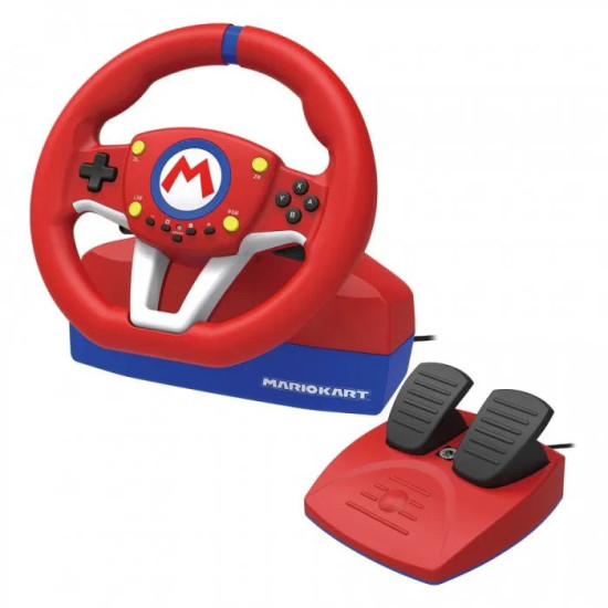 Súprava (volant, pedále) Hori Mario Kart Racing Wheel Pro Mini pre Nintendo Switch