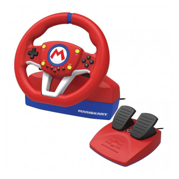 Súprava (volant, pedále) Hori Mario Kart Racing Wheel Pro Mini pre Nintendo Switch