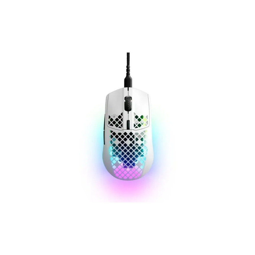 Myš SteelSeries Aerox 3 Snow White