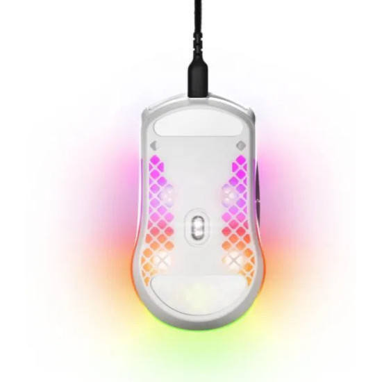 Миша SteelSeries Aerox 3 Snow White