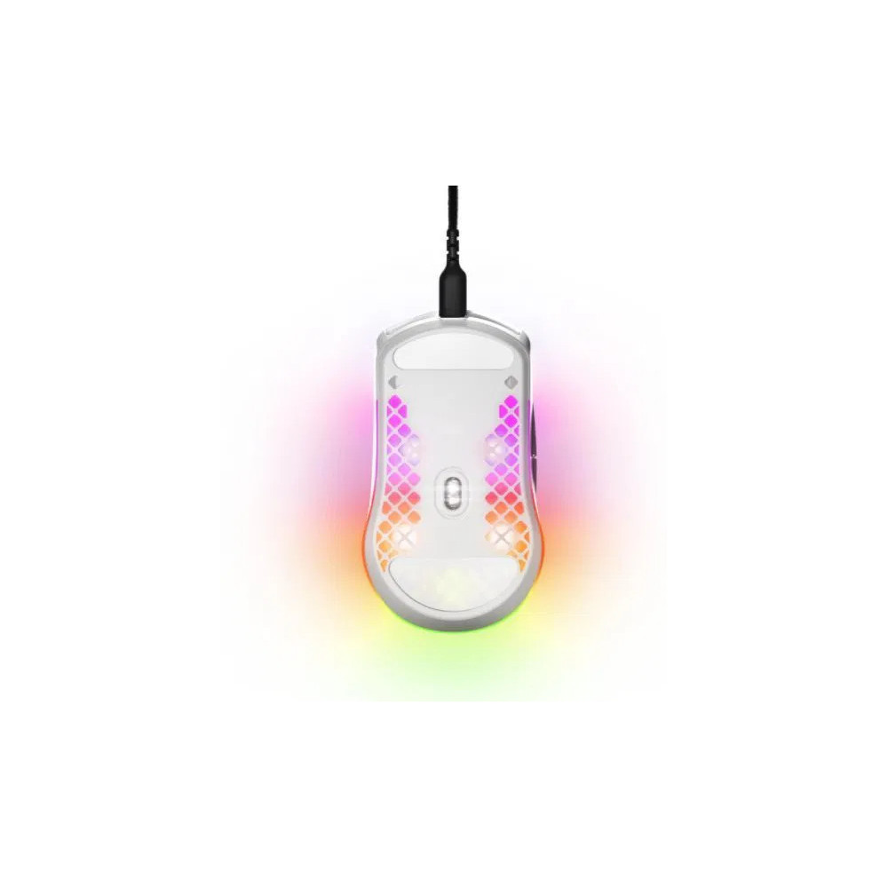 Myš SteelSeries Aerox 3 Snow White