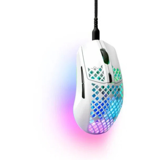 Миша SteelSeries Aerox 3 Snow White