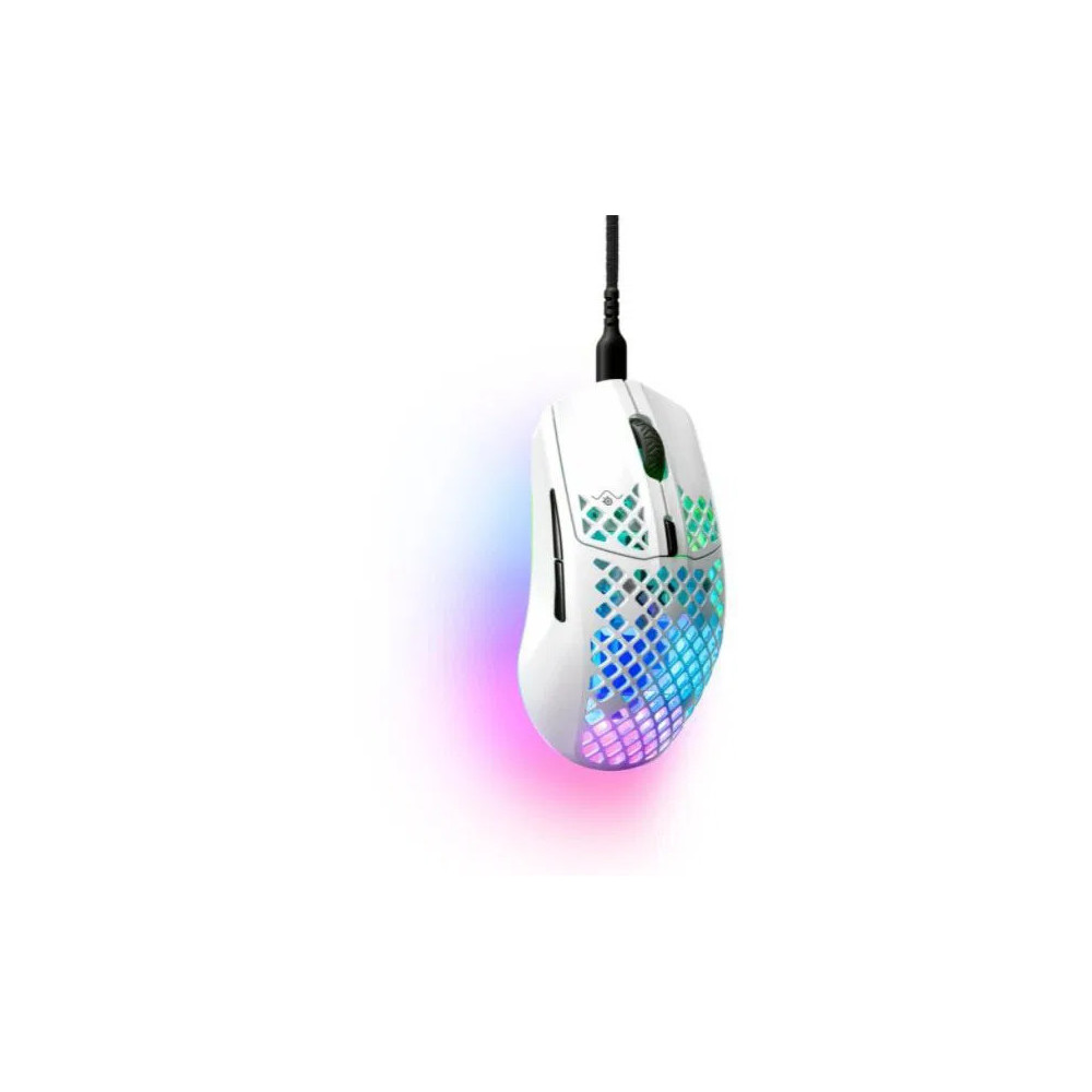 Myš SteelSeries Aerox 3 Snow White
