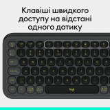 Klávesnica Logitech POP Icon Keys Graphite