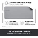 Килимок для миші Logitech Desk Mat Studio Series Mid Grey
