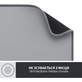 Podložka pod myš Logitech Desk Mat Studio Series Mid Grey