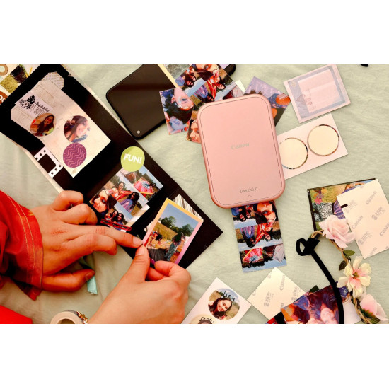 Tlačiareň Canon ZOEMINI 2 Rose Gold