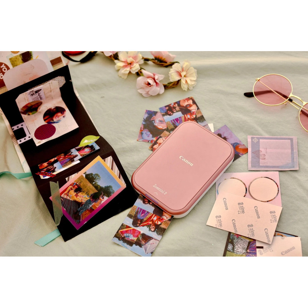 Принтер Canon ZOEMINI 2 Rose Gold