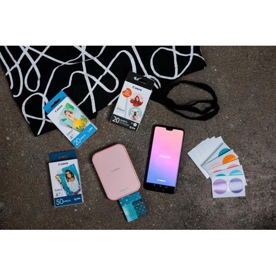 Tlačiareň Canon ZOEMINI 2 Rose Gold