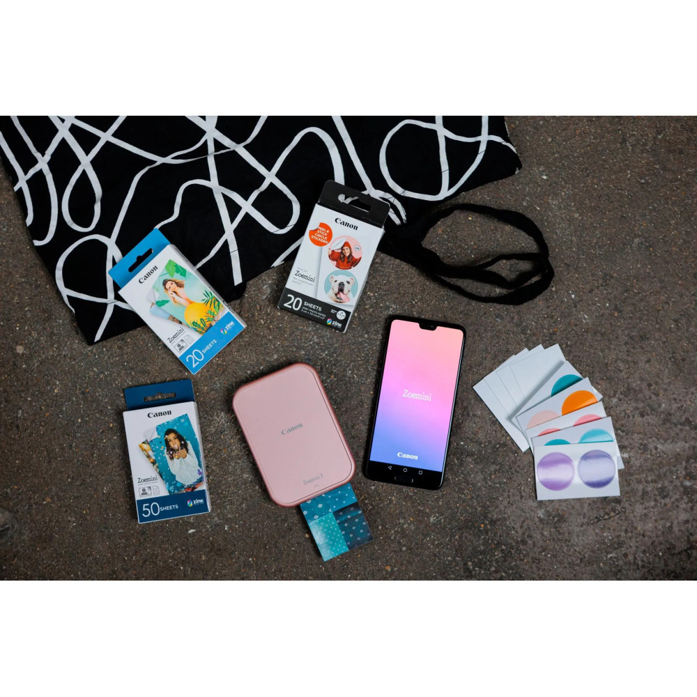 Tlačiareň Canon ZOEMINI 2 Rose Gold