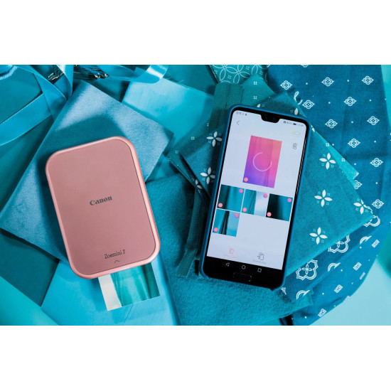 Tlačiareň Canon ZOEMINI 2 Rose Gold
