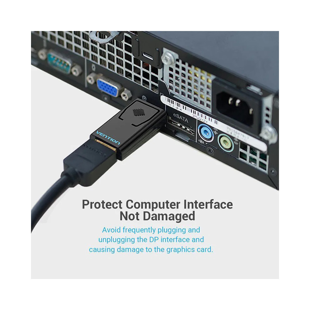 Adaptér Vention DisplayPort to HDMI