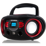 Rádio Hyundai TRC 533 AU3BR čierno-červené