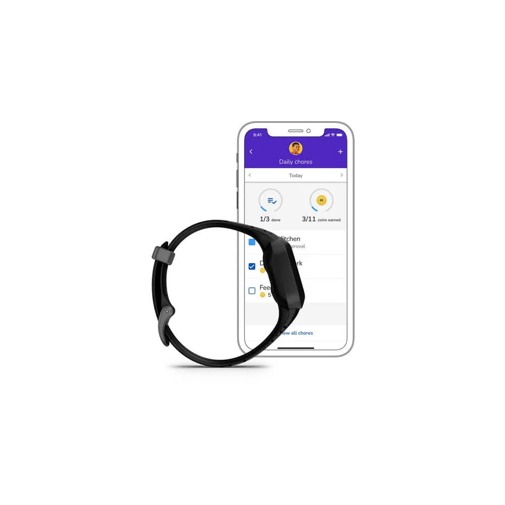 Fitness náramok Garmin Vivofit Jr. 3 Black Cosmic