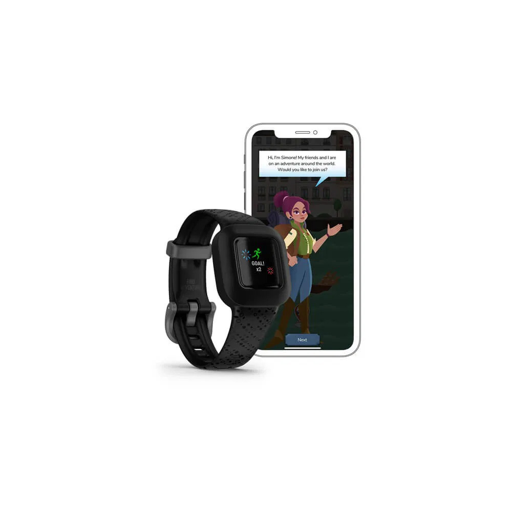 Фітнес-браслет Garmin Vivofit Jr. 3 Black Cosmic