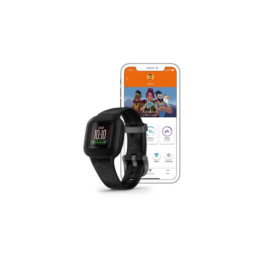 Фітнес-браслет Garmin Vivofit Jr. 3 Black Cosmic