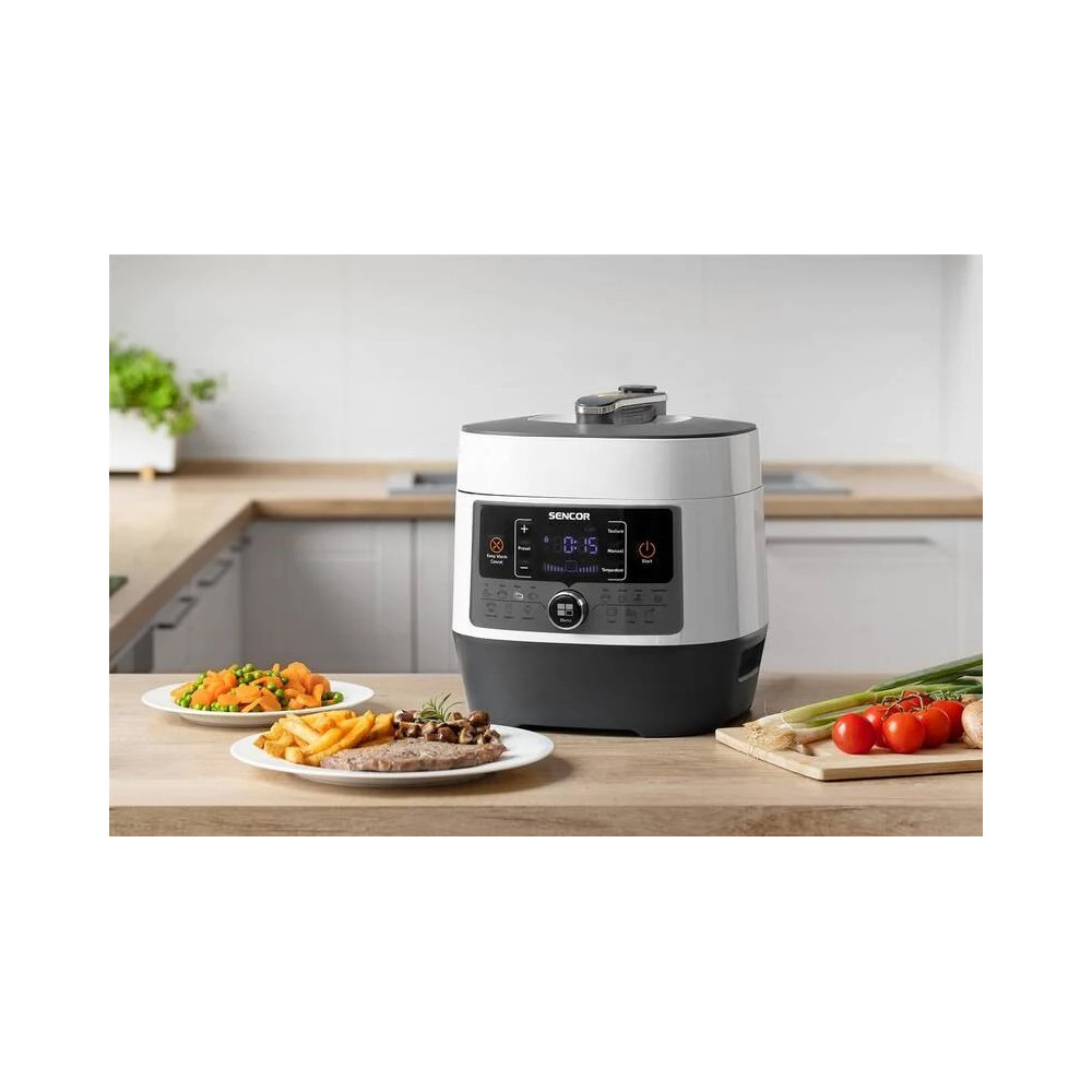 Multifunkčný hrniec - tlakový hrniec Sencor SPR 3600WH