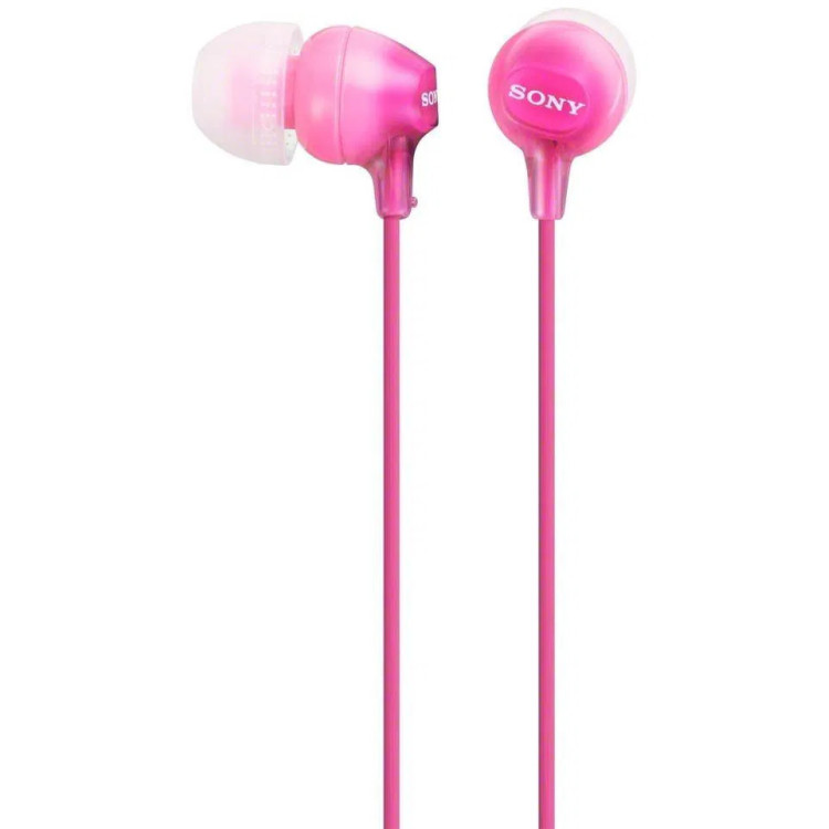 Slúchadlá bez mikrofónu Sony MDR-EX15LP Pink