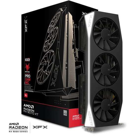 Grafická karta XFX Mercury AMD Radeon RX 9070XT Gaming Edition