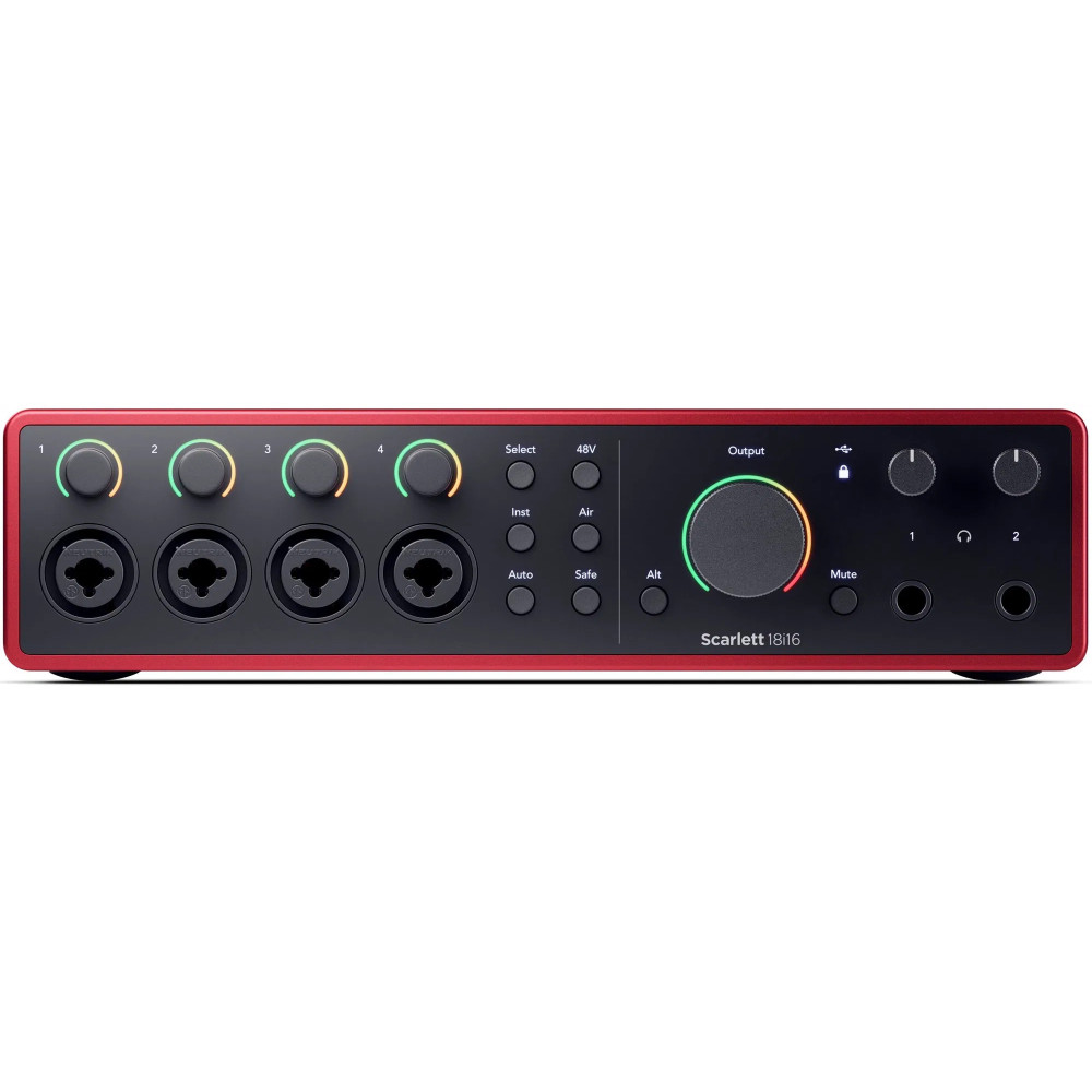 Zvuková karta Focusrite Scarlett 18i16 (4. generácia)