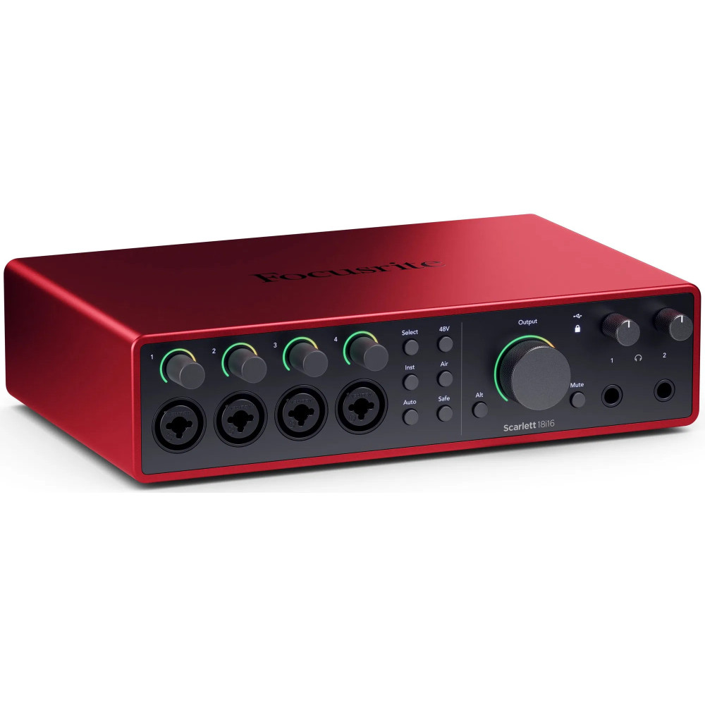 Zvuková karta Focusrite Scarlett 18i16 (4. generácia)