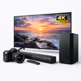 TV, audio, video a foto